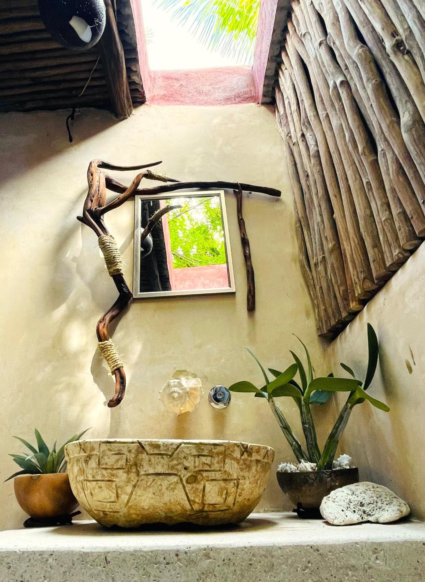 Casa Jade Ecobungalows Las coloradas Yuluc Exterior foto