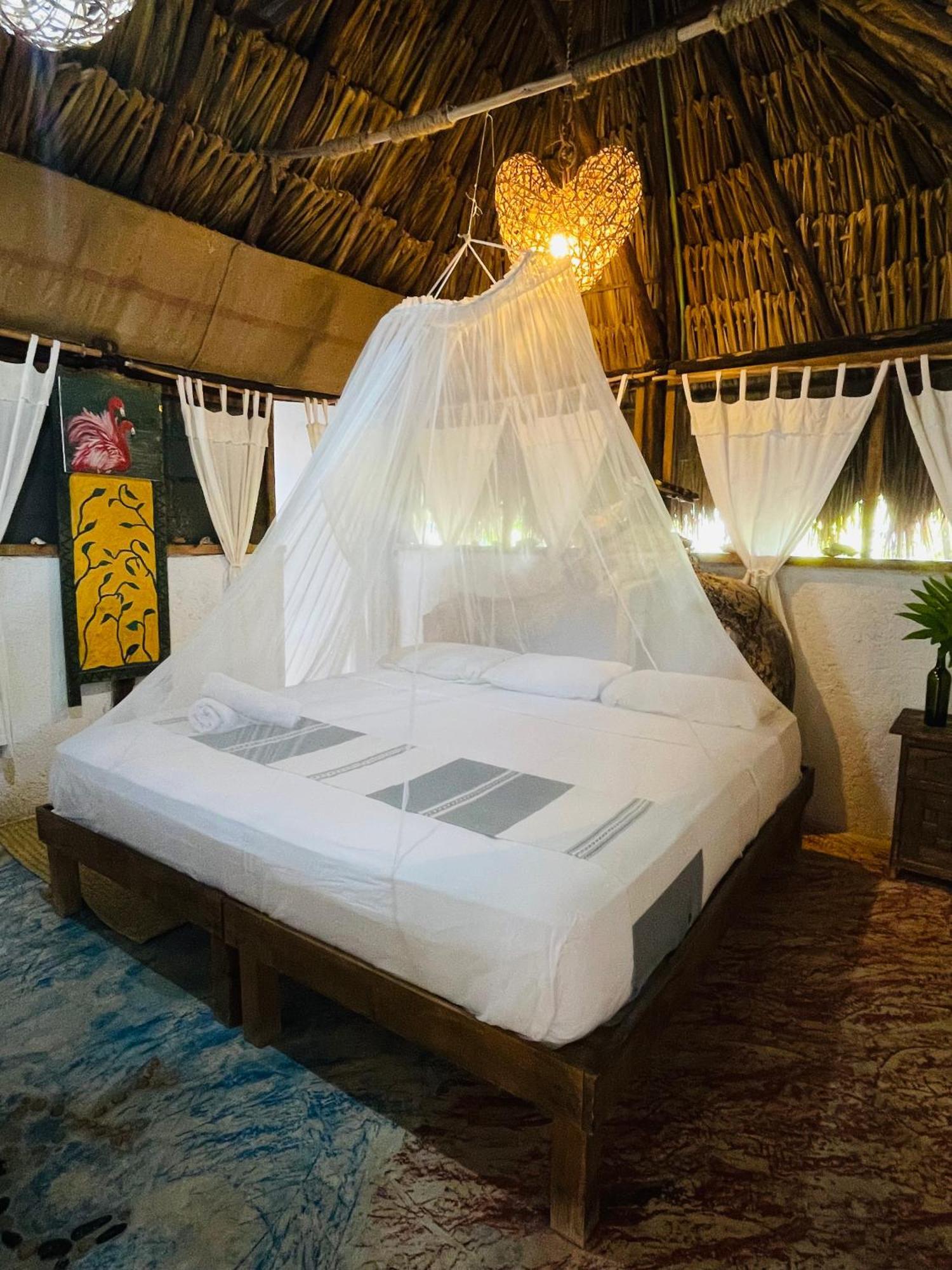 Casa Jade Ecobungalows Las coloradas Yuluc Exterior foto