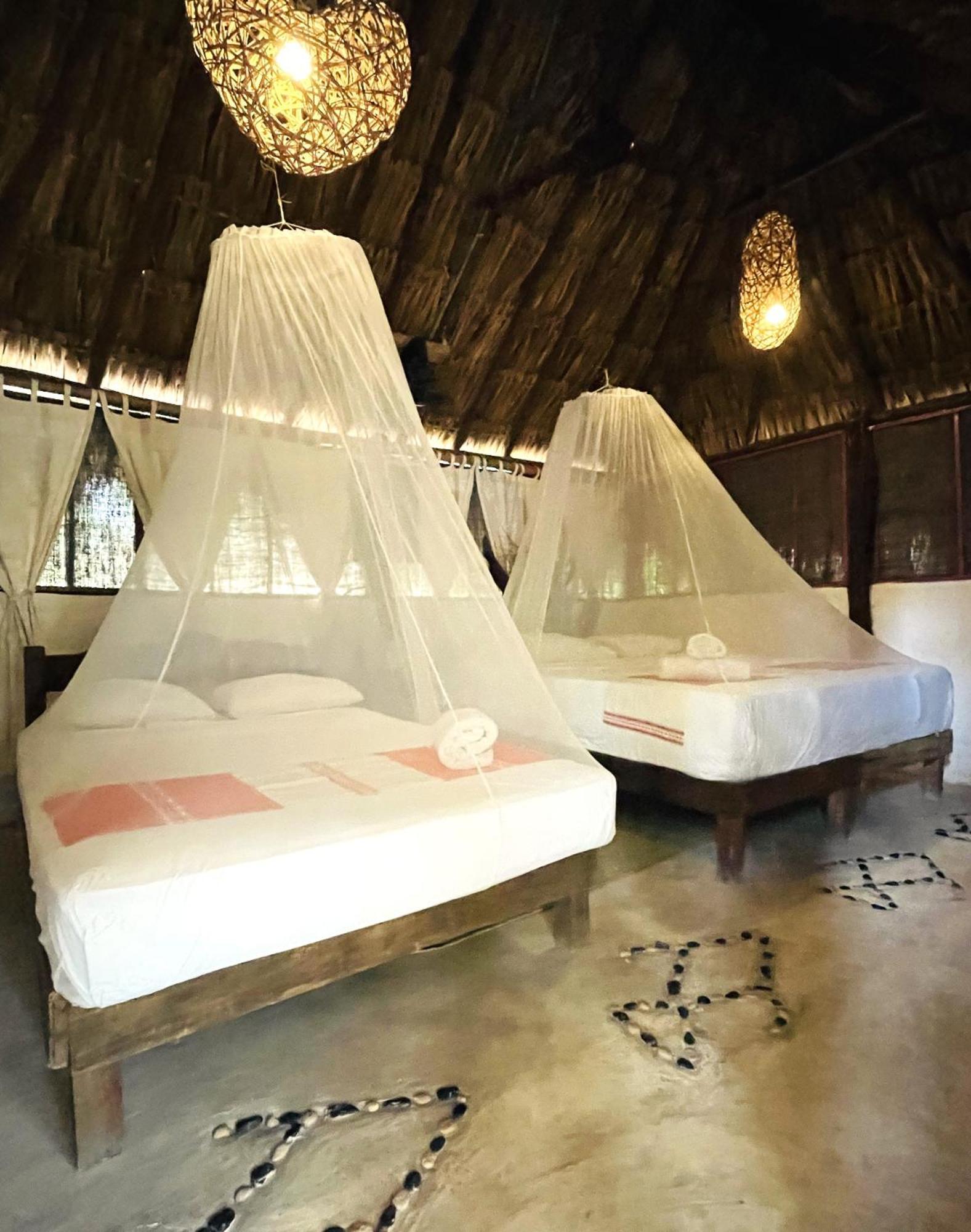 Casa Jade Ecobungalows Las coloradas Yuluc Habitación foto