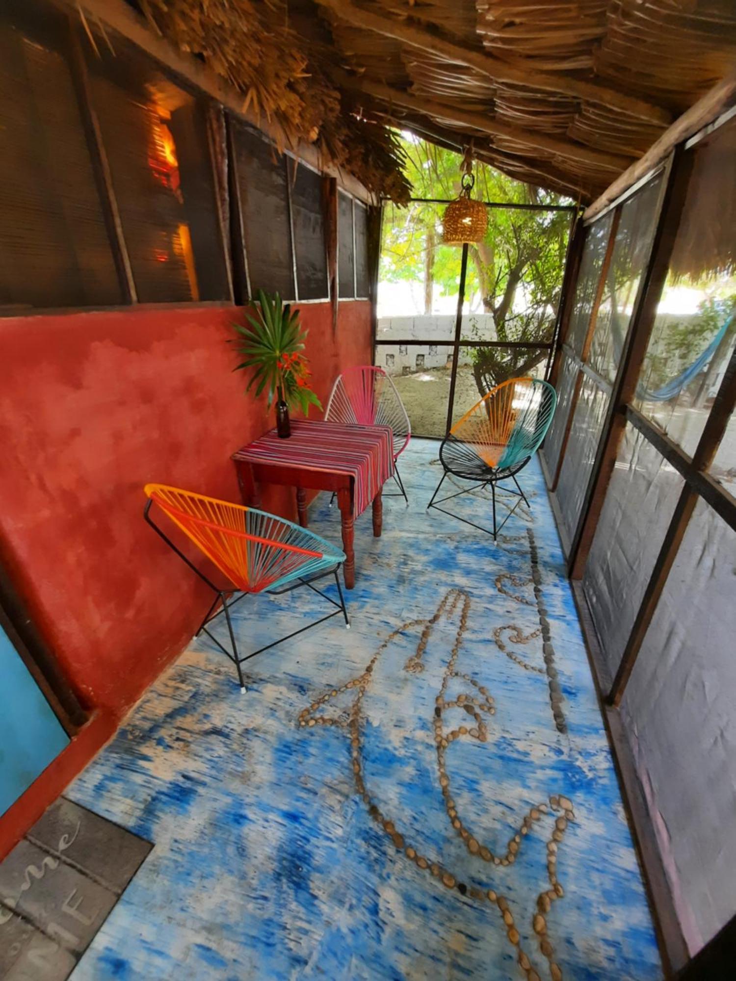 Casa Jade Ecobungalows Las coloradas Yuluc Habitación foto