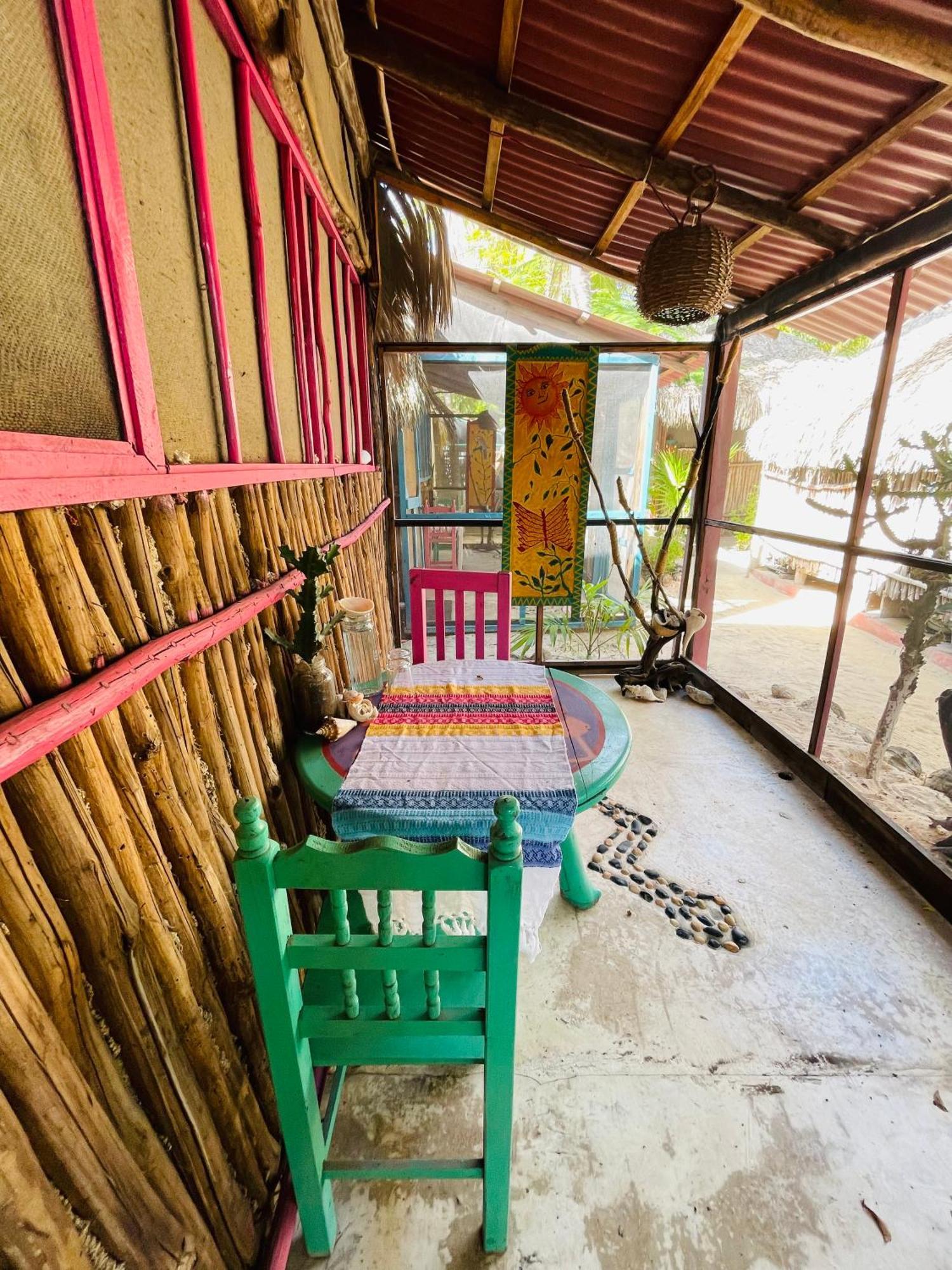 Casa Jade Ecobungalows Las coloradas Yuluc Habitación foto