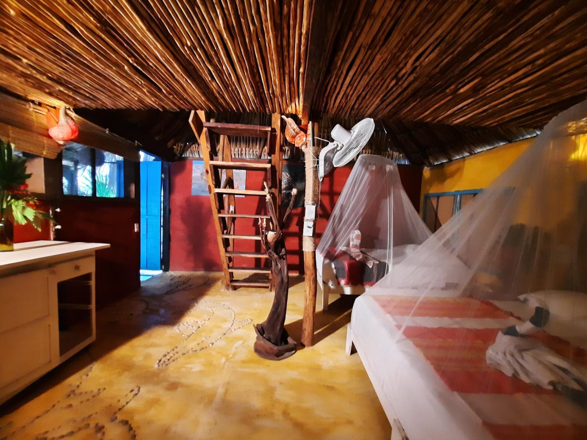 Casa Jade Ecobungalows Las coloradas Yuluc Habitación foto