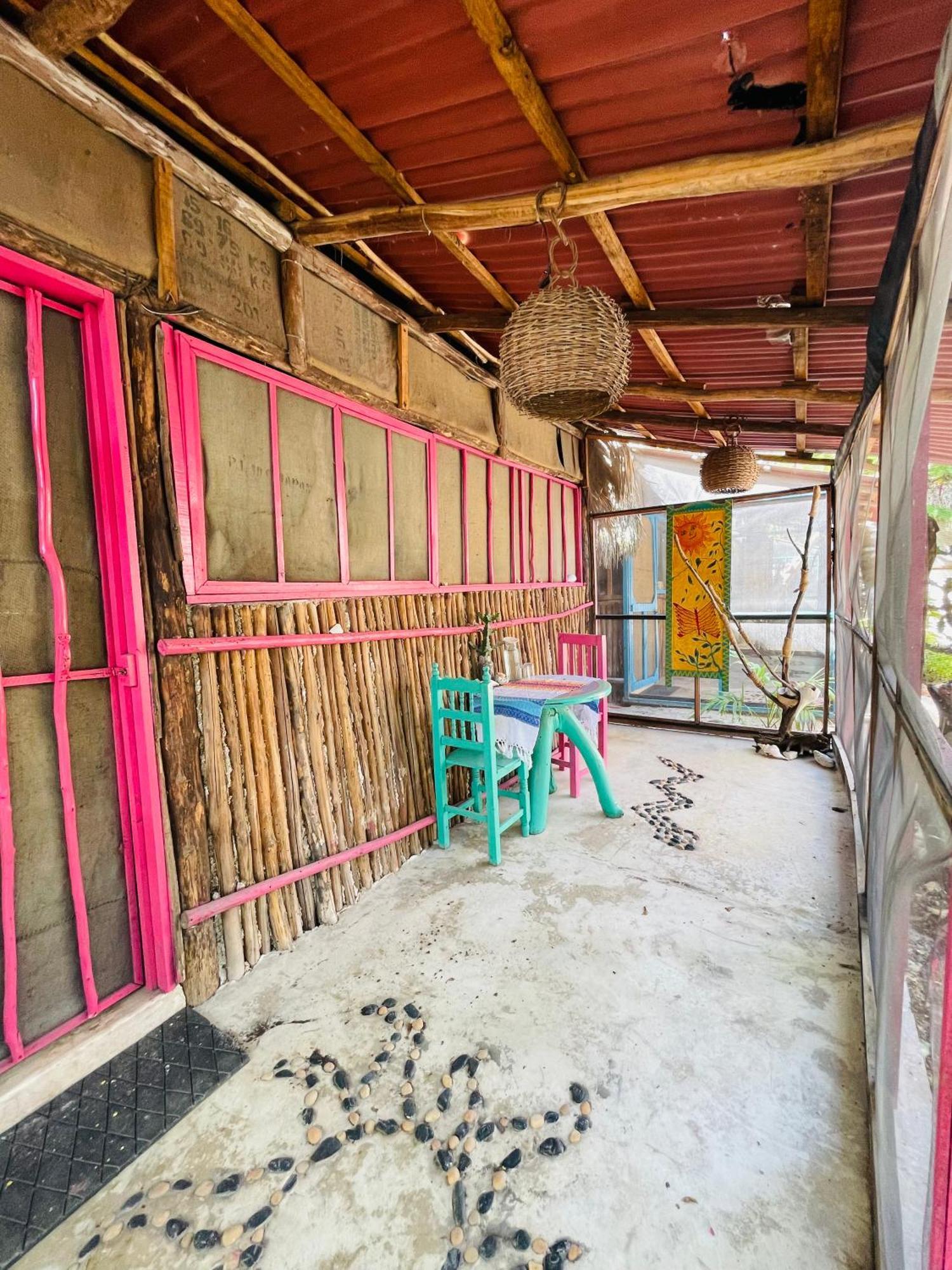 Casa Jade Ecobungalows Las coloradas Yuluc Habitación foto