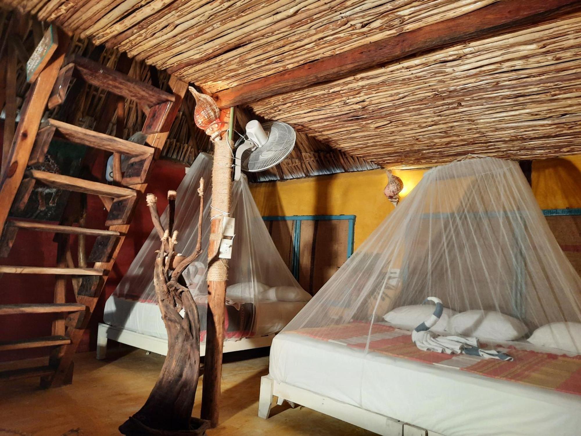 Casa Jade Ecobungalows Las coloradas Yuluc Habitación foto
